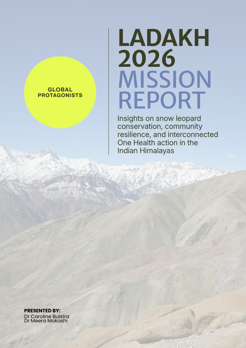 Cover of the Ladakh 2026 Mission Report